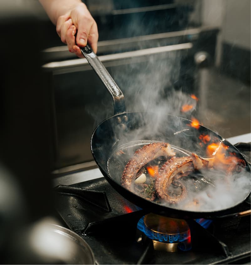 Restaurant interior main view